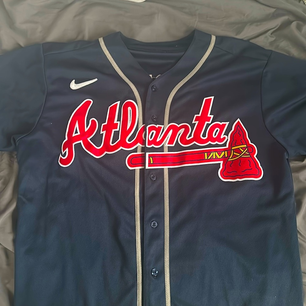 Ozzie albies atlanta Braves alternate jersey